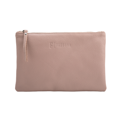 Capri Clutch Beige
