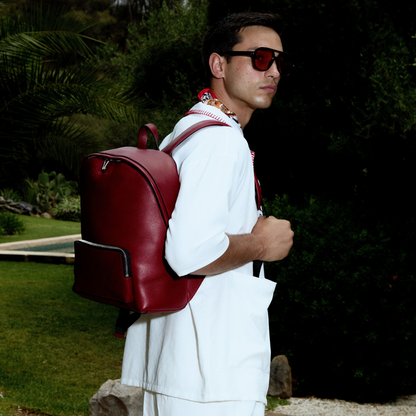Monaco Backpack Red