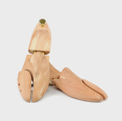 Cedar Wood Shoe Trees front
