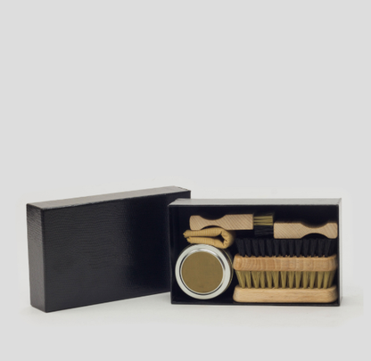 Leather Shoe Care Kit inside